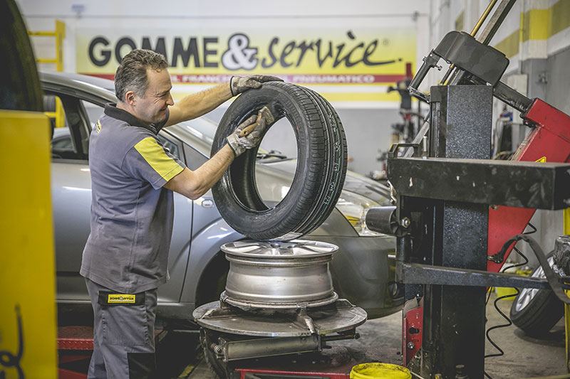 cambio-gomme